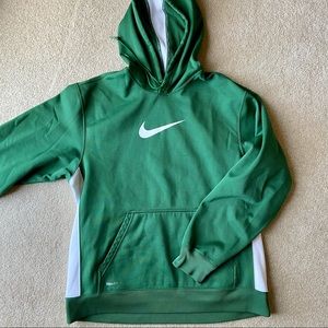 Nike Green & White Hoodie
